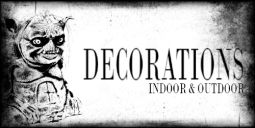 DECORACIONES PARA INTERIORES Y EXTERIORES