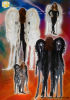 Torn White Wings – 1.80 x 1 m