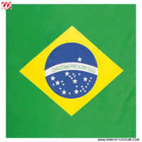 PAÑUELO BRASIL - 55x55 cm