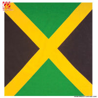 JAMAIKANISCHES BANDANA - 55x55 cm