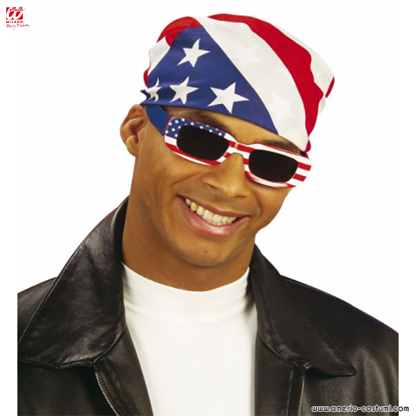 BANDANA USA - 55x55 cm