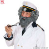Barba con Bigote Personaje Gris