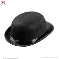 Schwarzer Bowler-Hut für Kinder