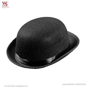 Sombrero bombín negro para niño