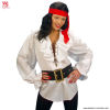 Weißes Renaissance-Piraten-Frauenhemd