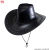 Sombrero de vaquero Country negro