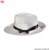 Cappello GANGSTER BIANCO in velluto