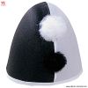 Cappello PIERROT IN FELTRO RIVESTITO