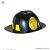 Black Firefighter Helmet