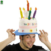 Pălărie din catifea pentru tort de ziua de naștere