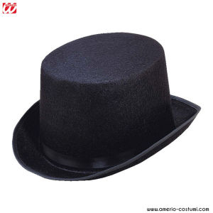 LARGE BLACK CYLINDER in felt