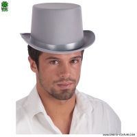 CILINDRU GRI DIN SATIN ȘI PÂSLU