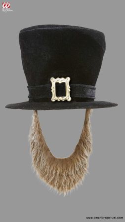 Tuba com Barba Veludo Preto