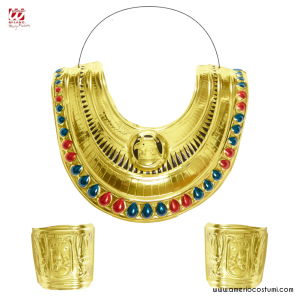 Cleopatra Halsband und Armbänder