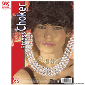COLLAR DE DIAMANTES DE IMITACIÓN