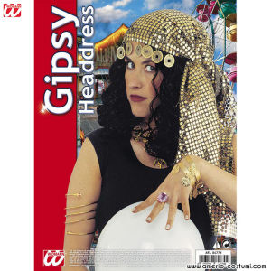 Voal țigănesc cu paiete