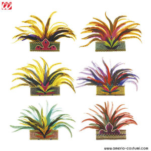 COIFFE À PLUMES