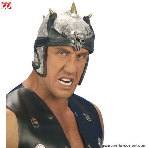 CASQUE DE MOTO HELLS ANGELS EN LATEX