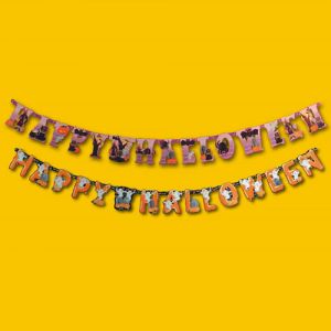FESTÃO "HAPPY HALLOWEEN" EM PAPEL - 17,5x220 cm