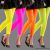 Fluoreszierende Leggings 70 den