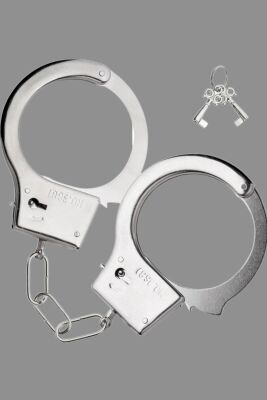 Manette in metallo con chiavi