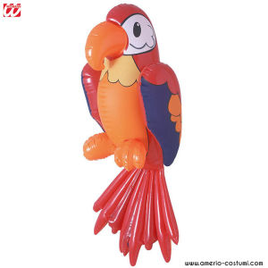 Inflatable parrot - 60 cm