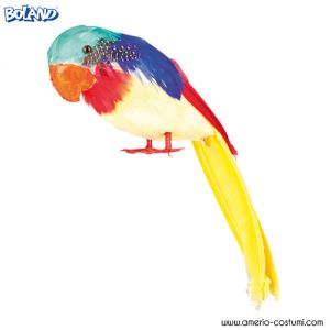 Perroquet à plumes 30 cm