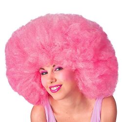 Peluca Africa 40 Rosa