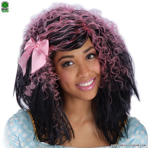 PELUCA CHICHI ROSA Y NEGRA