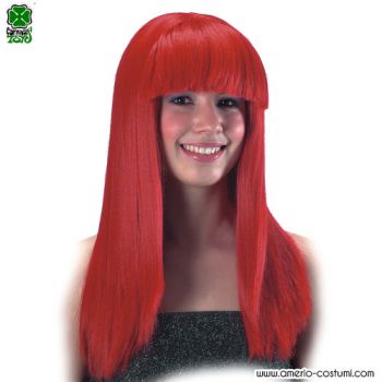 Perucă COSMIC GIRL ROȘIE
