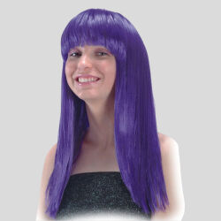 Perruque violette COSMIC GIRL