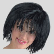 Peluca DINAMIC GIRL - Negra