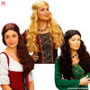 Peluca mujer medieval