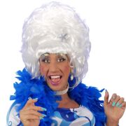 Weiße Drag Queen Perücke