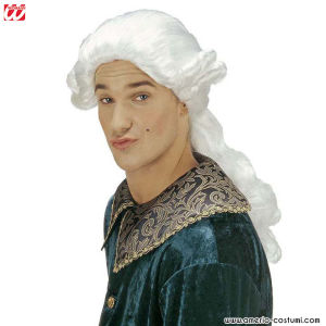 Perruque Duc Donatien Blanche