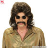 70s men's wig Brown