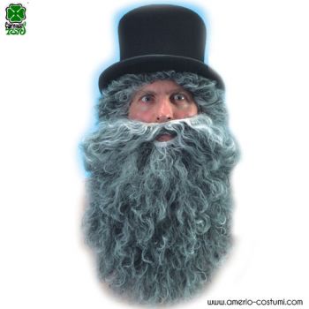Perruque Cracheur de Feu avec Barbe