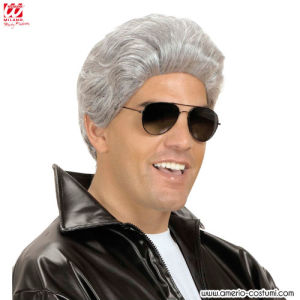 Peluca de Greaser Gris