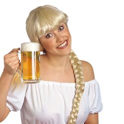 Helga Wig with Braid