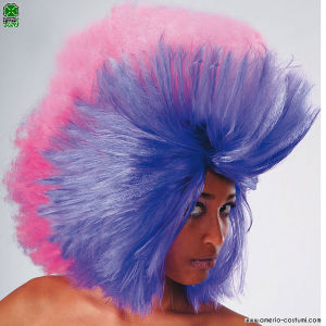 Perruque KEILA VIOLET/ROSE