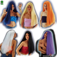 Perruque' LA FEMME FATALE FRISE - 80 cm - dispo. 6 col.