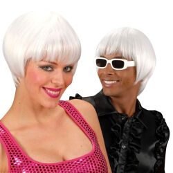 White Rave Wig