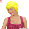 Fluorescent Yellow Rave Wig
