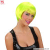 Peluca rave verde fluorescente