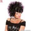 Rock Princess Black Purple Wig