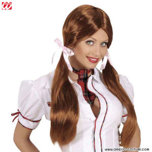 Brown Student Wig