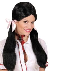 Black Student Wig