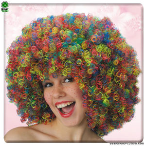 Super Curly Wig 190 gr Multicolored