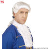 Peluca Hombre Colonial blanca