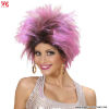 Parrucca Urban Vibe con orecchini Fuxia